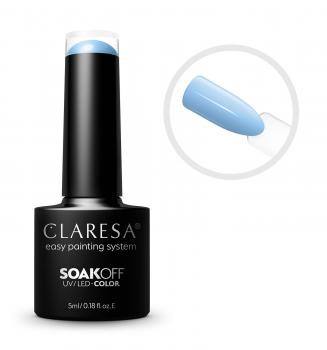 CLARESA SoakOFF UV/LED Gel - Blue 702, 5 ml